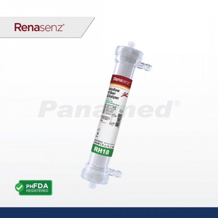 Renasenz Hollow Fiber Dialyzer ECO (High Flux) RH18